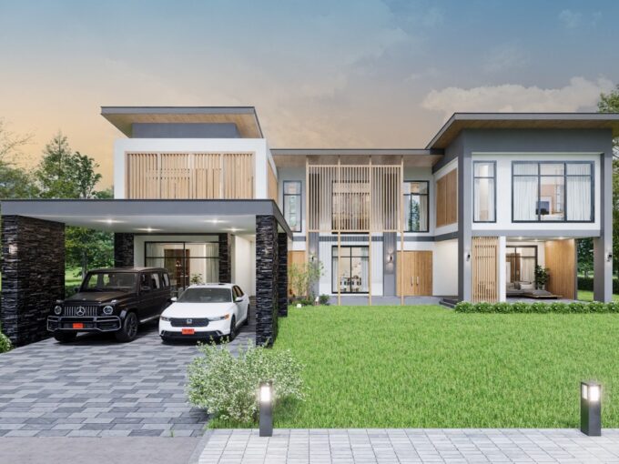 PBL-043 : บ้าน 2 ชั้นสไตล์ Modern