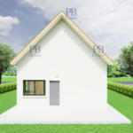 บ้านชั้นเดียวสไตล์นอร์ดิก รับสร้างบ้านระยอง รหัส PB-N4